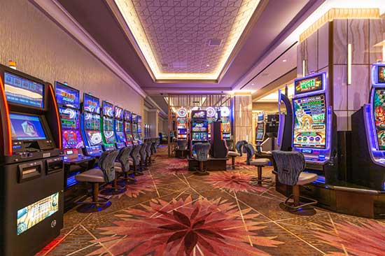 California hotel and casino slot machines